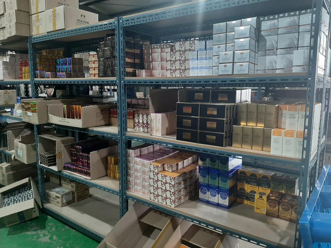Modern Storage Solutions for Cosmetics Products and Spare Parts in Saudi Arabia